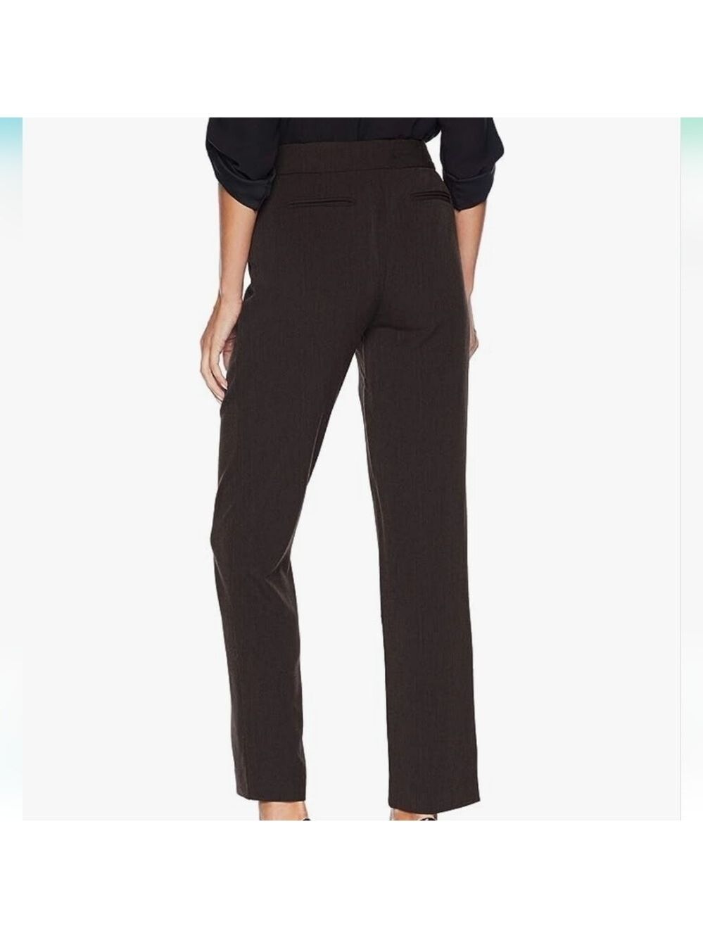 Rafaella Women's Curvy Slim Leg Stretch Dress Pant, NWOT Size 4
